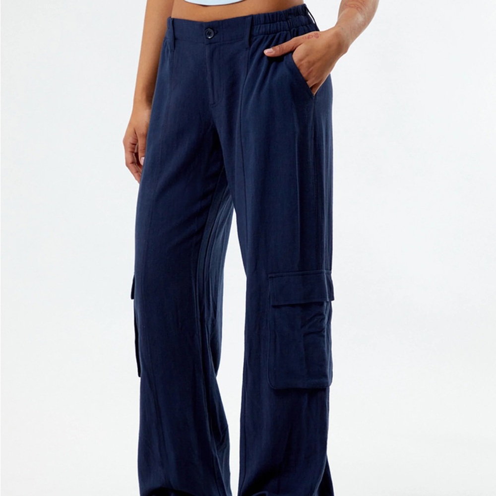 NWT PacSun Linen cargos